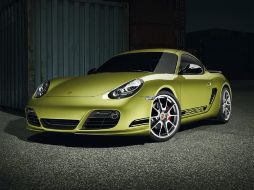 El nuevo Porsche Cayman R se presentó en el Salón de Los Ángeles. ESPECIAL  /
