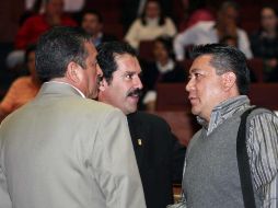 La petición de juicio político contra consejeros de la Judicatura provocó ayer polémica en el pleno del Congreso. A. GARCÍA  /