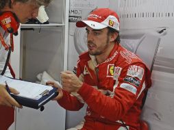 Alonso perdió en este mismo circuito frente a Vettel hace unos días. EFE  /