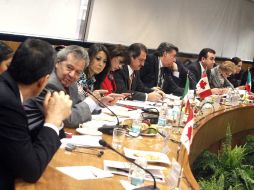 Aspecto de la XVII Reunión Interparlamentaria México-Canadá. EL UNIVERSAL  /