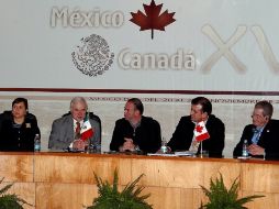 XVII Reunión Interparlamentaria México-Canadá. NOTIMEX  /
