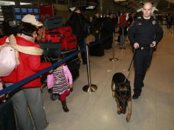 Buscan que los controles en los aeropuertos estadounidenses no sean tan invasivos. ARCHIVO  /