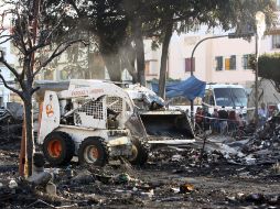 La limpieza del Jardín de San José presenta un avance del 90%. A. HINOJOSA  /