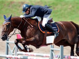 Alberto Aldana es uno de los jinetes favoritos para estar en el equipo panamericano. A. CAMACHO  /