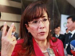 La senadora se considera como la aspirante idónea para competir por la gubernatura mexiquense el próximo año. EL UNIVERSAL  /