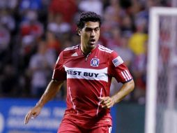 El jugador mexicano Nery Castillo encabeza la lista de trasferibles de Chicago Fire. MEXSPORT  /