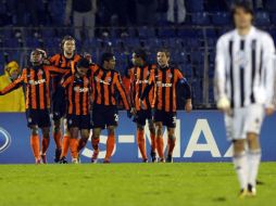 Con este triunfo, el Shakhtar tiene casi asegurado su pase a la siguiente ronda en la Liga de Campeones. AFP  /