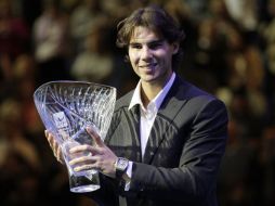 Rafael Nadal hoy enfrenta a Novak Djokovic en el Masters de Londres. AP  /