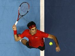 El número dos del tenis mundial, Roger Federer, avanzó a las semifinales del Torneo de Maestros en Londres. REUTERS  /