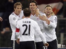 El Bayern Munich cuenta con 20 puntos. AP  /