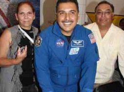 Hernández confiesa que su afan por ser astronauta comenzó cuando recolectaba verdura. NTX  /
