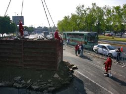 Aspecto de la Avenida Ávila Camacho, donde se encuentra El Campesino, tío de la Pequeña gigante. A. GARCÍA  /