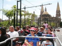 La directora de Promoción Turística informó que el 60% de los turistas que visitan Guadalajara son de Jalisco. ARCHIVO  /