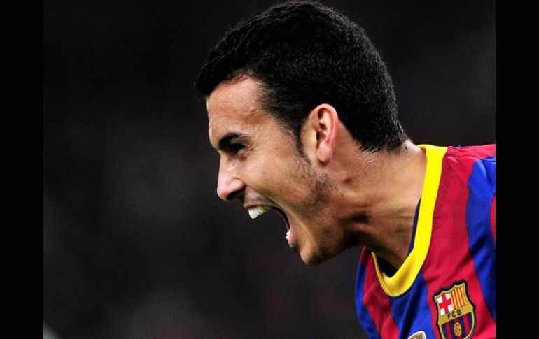 Pedro Rodríguez, última revelación del Barcelona. AFP  /