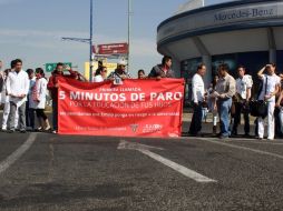 El rector Marco Antonio Cortés Guardado no descartó la posibilidad de que incluso se presenten bloqueos en carreteras. A. HINOJOSA  /