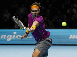 Rafael Nadal ayer se enfrascó en una acalorada discusión por un punto polémico con dos jueces. REUTERS  /