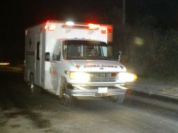 Los lesionados fueron trasladados por personal de Servicios Médicos del municipio. ARCHIVO  /