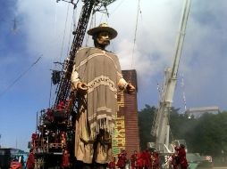 El Campesino miró a su alrededor luego de terminar su largo sueño. L NAVARRO  /