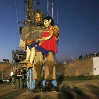 Duerme la familia de Los Gigantes