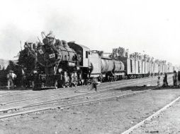 Los trabajadores ferroviarios tuvieron un papel determinante en el movimiento armado.EL UNIVERSAL  /