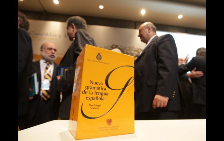 Los titulares de las academias de la lengua presentaron la Nueva gramática de la lengua española. A. CAMACHO  /