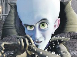 El villano Megamente protagoniza una divertida película, que llegará las salas de cine el 17 de diciembre. ESPECIAL  /