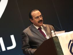 Javier Gutiérrez Treviño dijo que hay que aprovechar la fuga de empresas en el Norte del país para atraerlas a Jalisco. S. NÚÑEZ  /