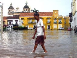 Las lluvias azotan a 615 municipios ubicados en 28 departamentos. EFE  /