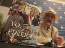 ''Este libro tiene el aporte de explicar quién es Piñera políticamente'', dice su autor. S. NÚÑEZ  /