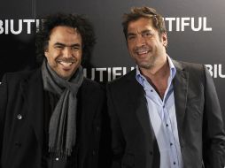Iñárritu y Bardem, director y actor, formaron una sólida mancuerna en Biutiful. AFP  /