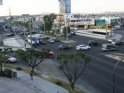 Cruce de las avenidas Circunvalación y Manuel Ávila Camacho. M. FREYRÍA  /