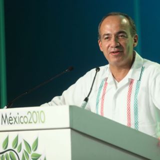 Calderón anuncia 28 MMDD contra cambio climático