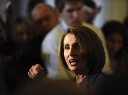 Nancy Pelosi, presidenta de la Cámara de Representantes, en el Capitolio, en Washington. NTX  /