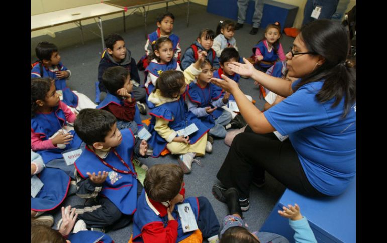 Los niños participan incursionan al mundo literario a través de FIL niños. A.HINOJOSA  /