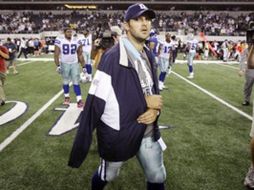 Romo se fracturó la clavícula izquierda el pasado 25 de octubre en pardido ante los Gigantes. AP  /