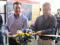 El director general del Copag, Carlos Andrade Garín (izq.) y Álvaro García (der.), secretario de la Seder. E. PACHECO  /