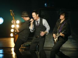 Los STP derrocharon su potente energía en cuanto salieron al escenario. M. FREYRÍA  /