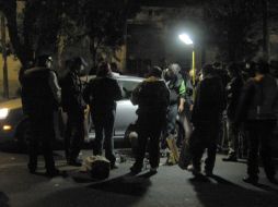 A la escena del crimen acudieron al menos 50 elementos de la PGR. O. RUVALCABA  /