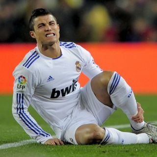 Ronaldo fuera de la delegación Ibérica