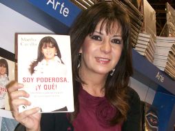 Martha presentará su libro este sábado en la planta alta de la Expo Guadalajara. E. ESPARZA  /