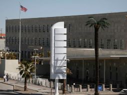 Vista exterior del consulado de EU en Ciudad Juárez. REUTERS  /
