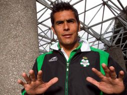El portero de Santos Laguna Oswaldo Sánchez está listo para el primer partido ante Monterrey. MEXSPORT  /