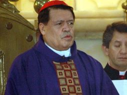 Norberto Rivera Carrera, marzobispo primado de México. ARCHIVO  /