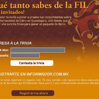Ya tenemos ganadores de la trivia ¿Qué tanto sabes de la FIL?
