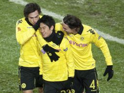 El partido entre Borussia Dortmund y Nuremberg tendrá lugar en la fecha quince de la Liga Alemana. EFE  /
