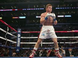 El jalisciense Canelo Álvarez prefiere demostrar en el ring con sus acciones que con sus palabras. MEXSPORT  /