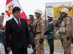 Rubén Saveedra denunciará a presuntos sospechosos de narco. EFE  /