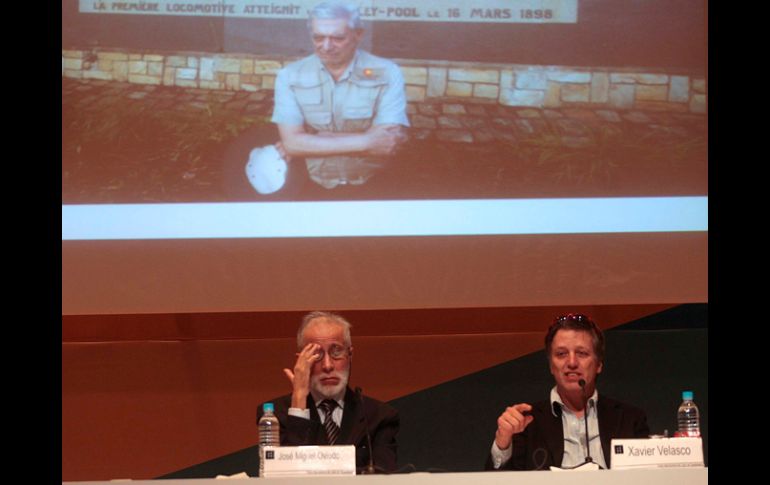José Miguel Oviedo y Xavier Velasco presentaron El sueño del celta. S. NÚÑEZ  /