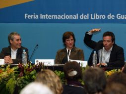 Ezequiel Martínez, Alejandra Xanic y Diego Petersen encabezaron la noche de anécdotas sobre el periodista y escritor.E. BARRERA  /