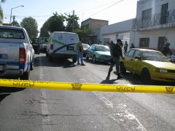 Personal del Servicio Médico Forense  realizó el levantamiento del cuerpo. M. PATIÑO  /